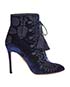 Aquazzura Embroidered Boots, front view