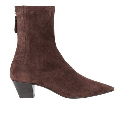 Aquazzura Saint Honore 45 Ankle Boots, front view