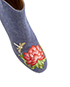 Aquazzura Embroidered Lotus Flower Boots, other view