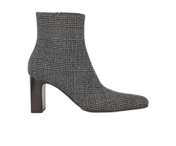 Balenciaga Check Ankle Boots, Fabric, Grey, UK 5, 3*