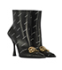 Balenciaga Logo Knife Boots, side view