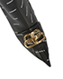 Balenciaga Logo Knife Boots, other view