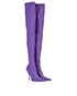 Balenciaga Knife Over the Knee Boots, side view