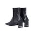 Balenciaga Square Toe Ankle Boots, back view