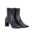 Balenciaga Square Toe Ankle Boots, side view
