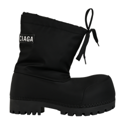 Balenciaga Alaska Low Chunky Boots, Nylon, Black, UK 4-5, 3*
