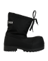 Balenciaga Alaska Low Chunky Boots, £420, Shoes, Black, Nylon, Front view