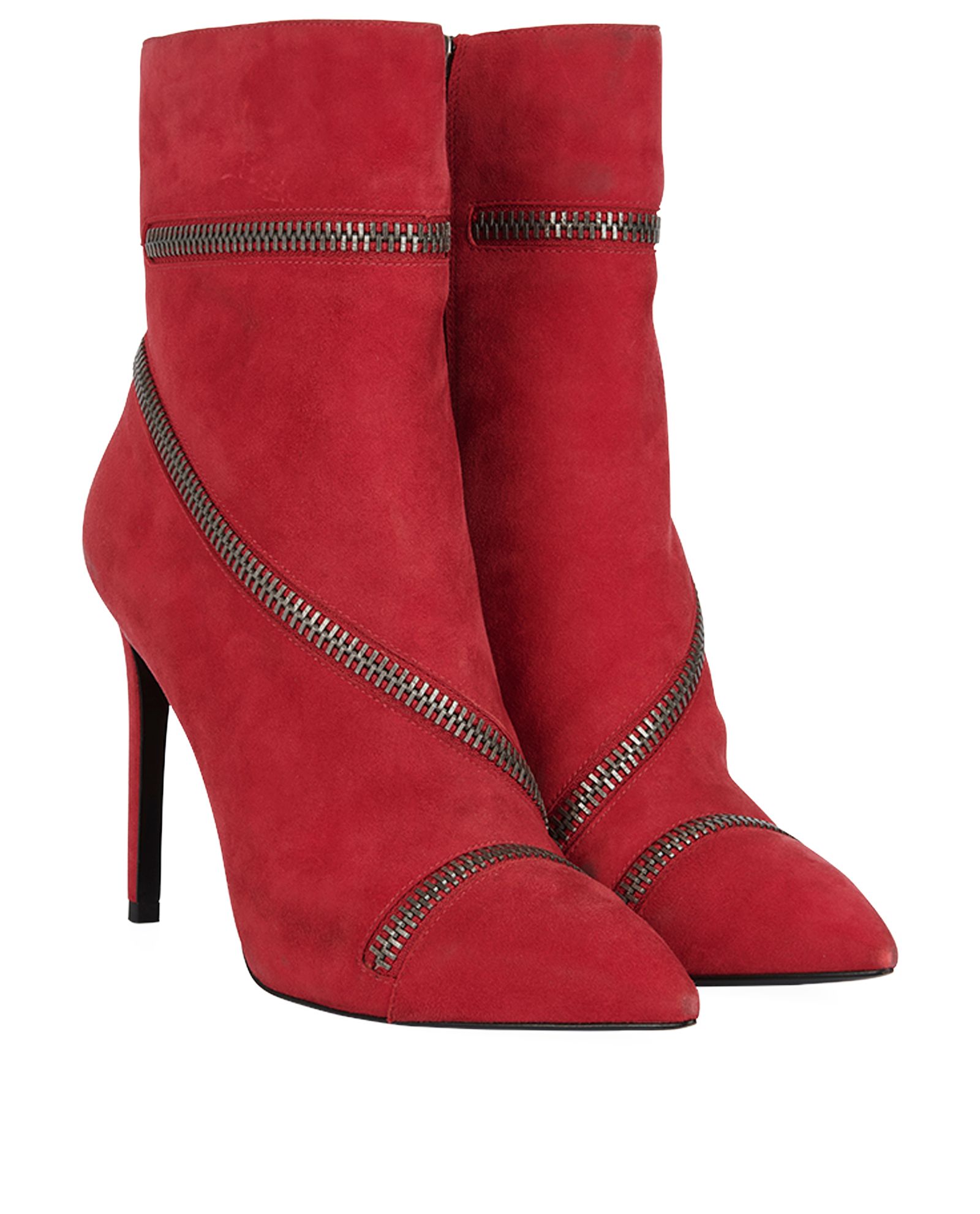 Balmain hot sale zipper boots