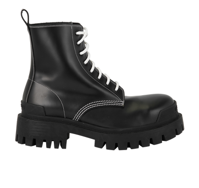 Balenciaga Combat boots, front view