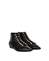 Balenciaga Studded Point Boots, side view
