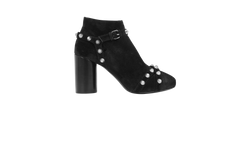 Balenciaga Studded Boots, Suede, Black, UK 3, 2*