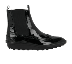 Balenciaga Chelsea Boots, Patent, Black, UK 4.5, DB, 3*