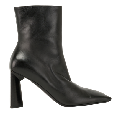 Balenciaga Moon Boots, &pound;175, Shoes, Black, Leather, Front view