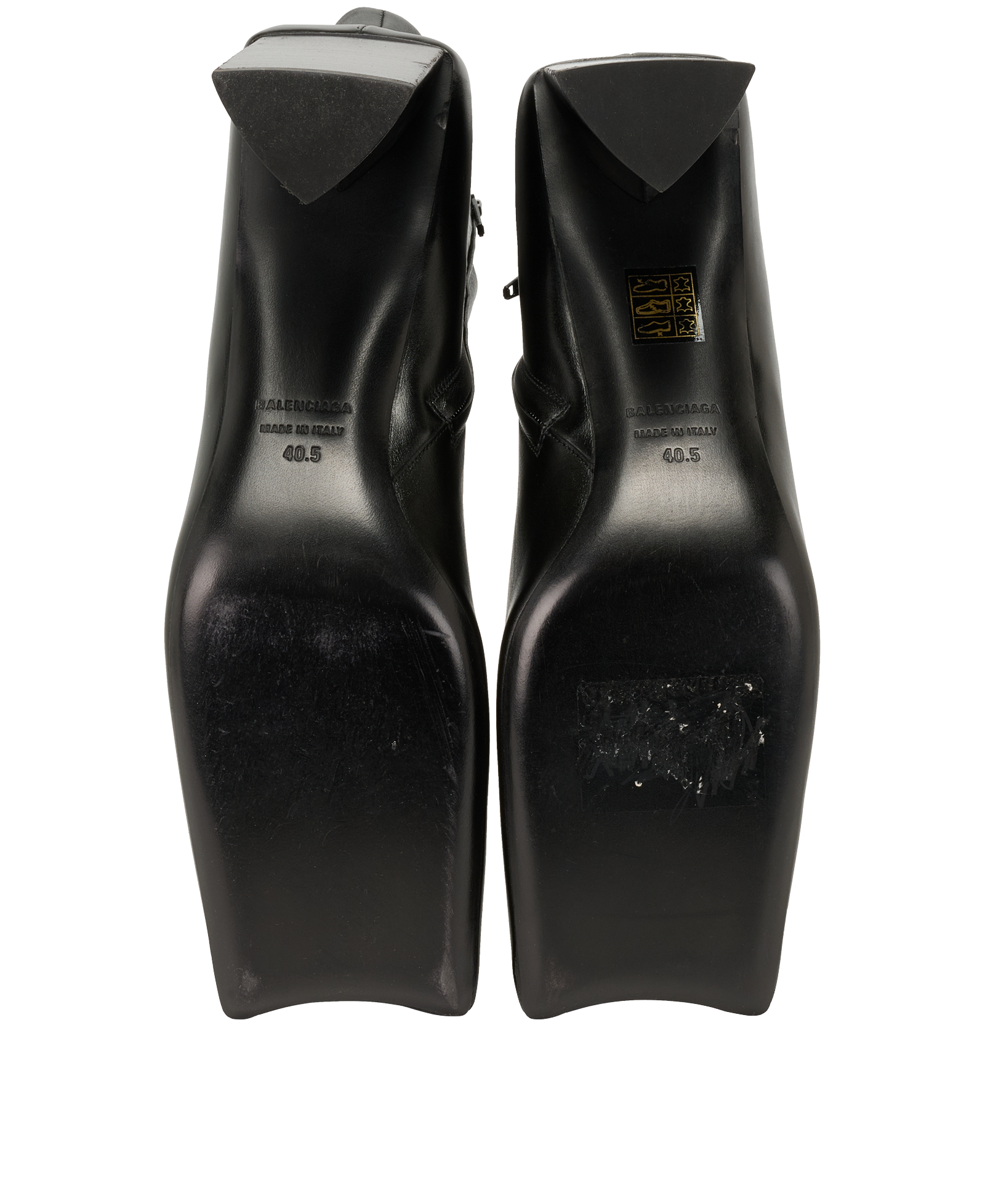 Balenciaga Moon Boots, &pound;175, Shoes, Black, Leather, Top view