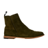 Bottega Veneta Ankle Boots, £320, Shoes, Green, Suede, Front view