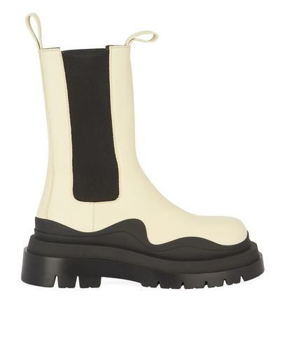 Bottega Veneta Tire Boots, front view