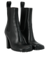 Bottega Veneta Storm Ankle Boots, &pound;175, Shoes, Black, Leather, Side view