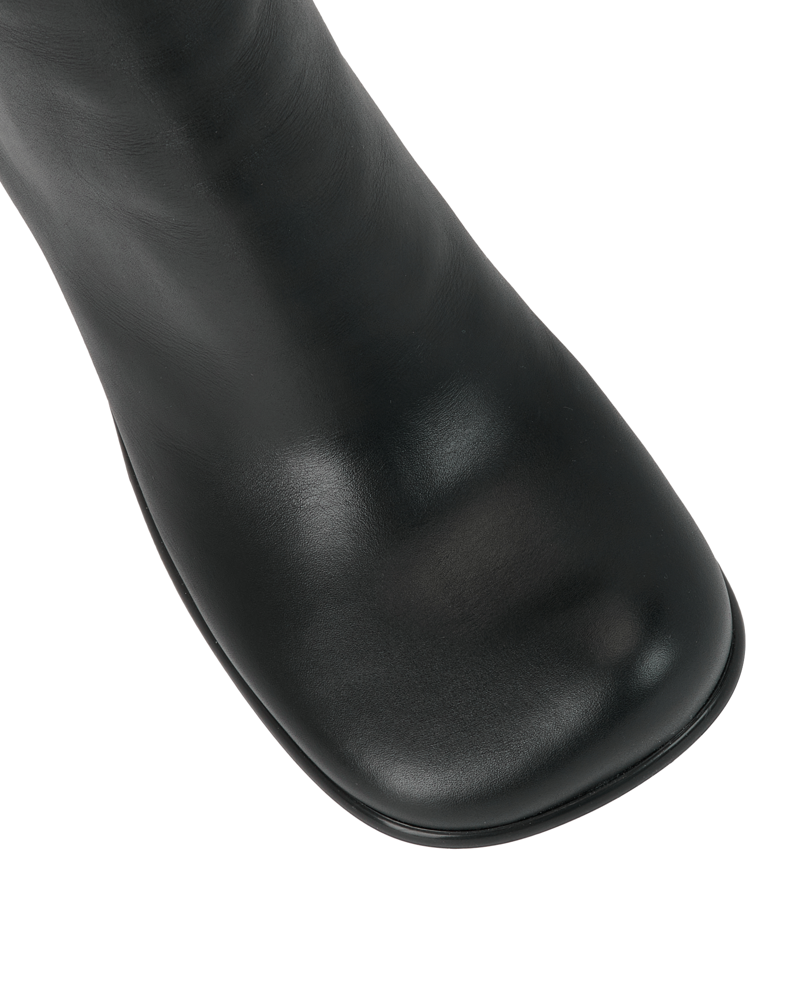 Bottega Veneta Storm Ankle Boots, &pound;175, Shoes, Black, Leather, Other view