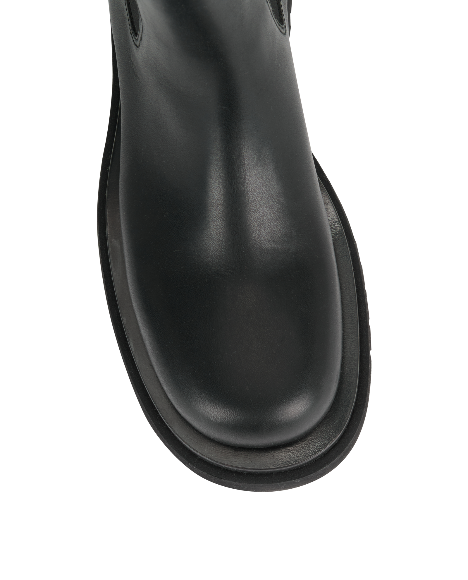 Bottega Veneta Lug Boots, &pound;550, Shoes, Black, Leather, Other view