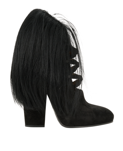 Bottega Veneta Ankle Boots, &pound;195, Shoes, Black, Suede, Front view