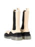 Bottega Veneta Tire Boots, £290, Shoes, Cream, Leather, Back view
