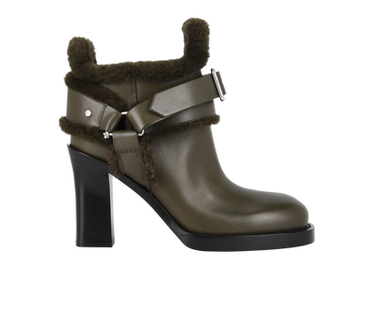 Burberry Cozy Mini Stirrup Boots, front view