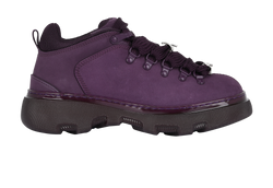 Burberry Trek Boots, Mens,Suede, Purple, UK6, B/DB, 3*