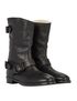 Burberry Buckle Biker Boots, side view