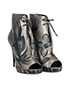 Burberry Hand-Painted Leather Boots, side view