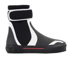 Burberry Rubber Ankle Boots, Mens, Nylon, Blk, UK8, DB, 3*