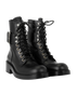 Burberry Combat Boots, side view