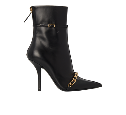 Burberry Stiletto Heeled Ankle Boots, front view