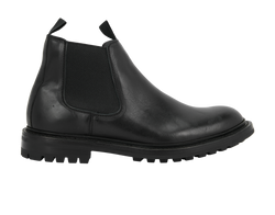 Burberry x Trickers Chelsea Boots, Mens, Leather, Black, UK 9, B/DB, 2*