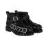 Burberry Buckled Boots, side view