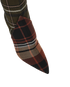 Burberry Plaid Pointed Boots, other view