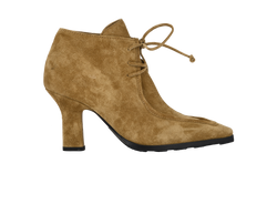 Burberry Storm Ankle Boots, Suede, Beige, UK4, DB/B, 3*