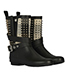 Burberry Holoway Studded Rain Boots, side view
