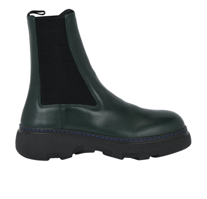 Burberry Creeper Chelsea Boots, front view