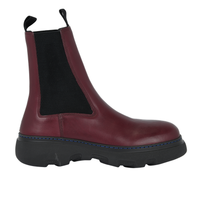 Burberry Creeper Chelsea Boots, front view