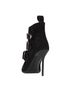 Burberry Milner Buckled Ankle Boots, back view