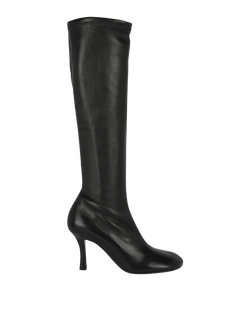 Burberry Knee Length Baby Boots, Leather, Black, UK4.5, B/DB, 3*