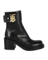 Burberry Monogram Motif Boots, front view