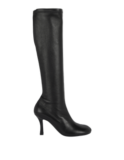 Burberry Knee Length Baby Boots, Leather, Black, UK3, B/DB, 3*