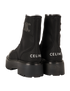 Celine Bulky Laced Up Boots, back view