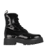 Celine Lace Up Sequined Boots, front view