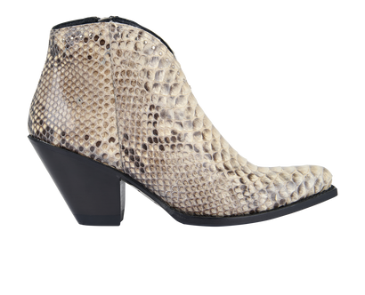 Celine Cowboy Ankle Boots, front view