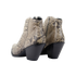 Celine Cowboy Ankle Boots, back view