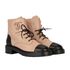 Chanel Quilted CC Booties, side view