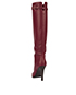 Chanel Knee High Boots, back view