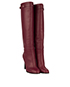 Chanel Knee High Boots, side view